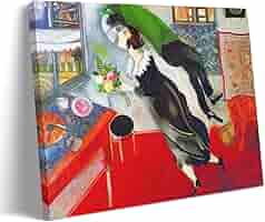 マルクシャガールオフセットポスター マルク・シャガール Marc Chagall 「枝」 オフセット印刷